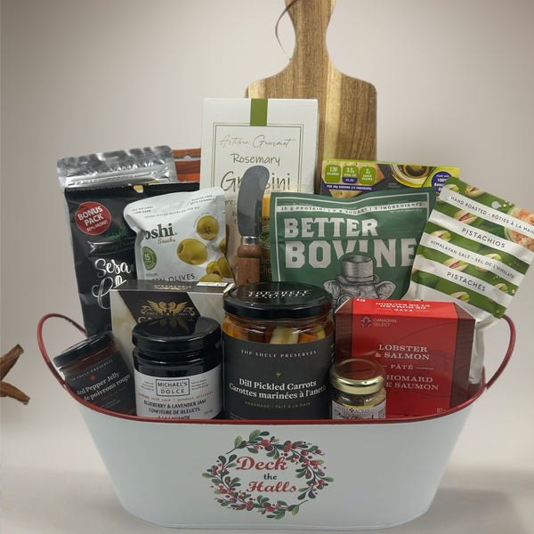 Charcurterie gift baskets in Ottawa
Entertaining Gift baskets in ottawa
Christmas Gift Baskets in Ottawa