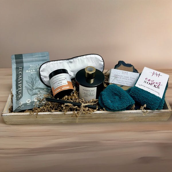 Quiet Rituals Gift Basket - Not Just Baskets
