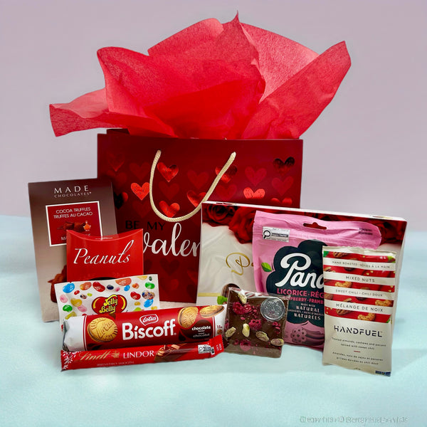 Valentine’s Day Sweet Indulgence Gift Bag - Not Just Baskets