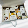 Gift box ottawa with chocolates, truffles, biscotti, gouda bites, local jam 