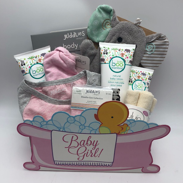 Bundle of Joy Girl Gift Basket - Not Just Baskets
