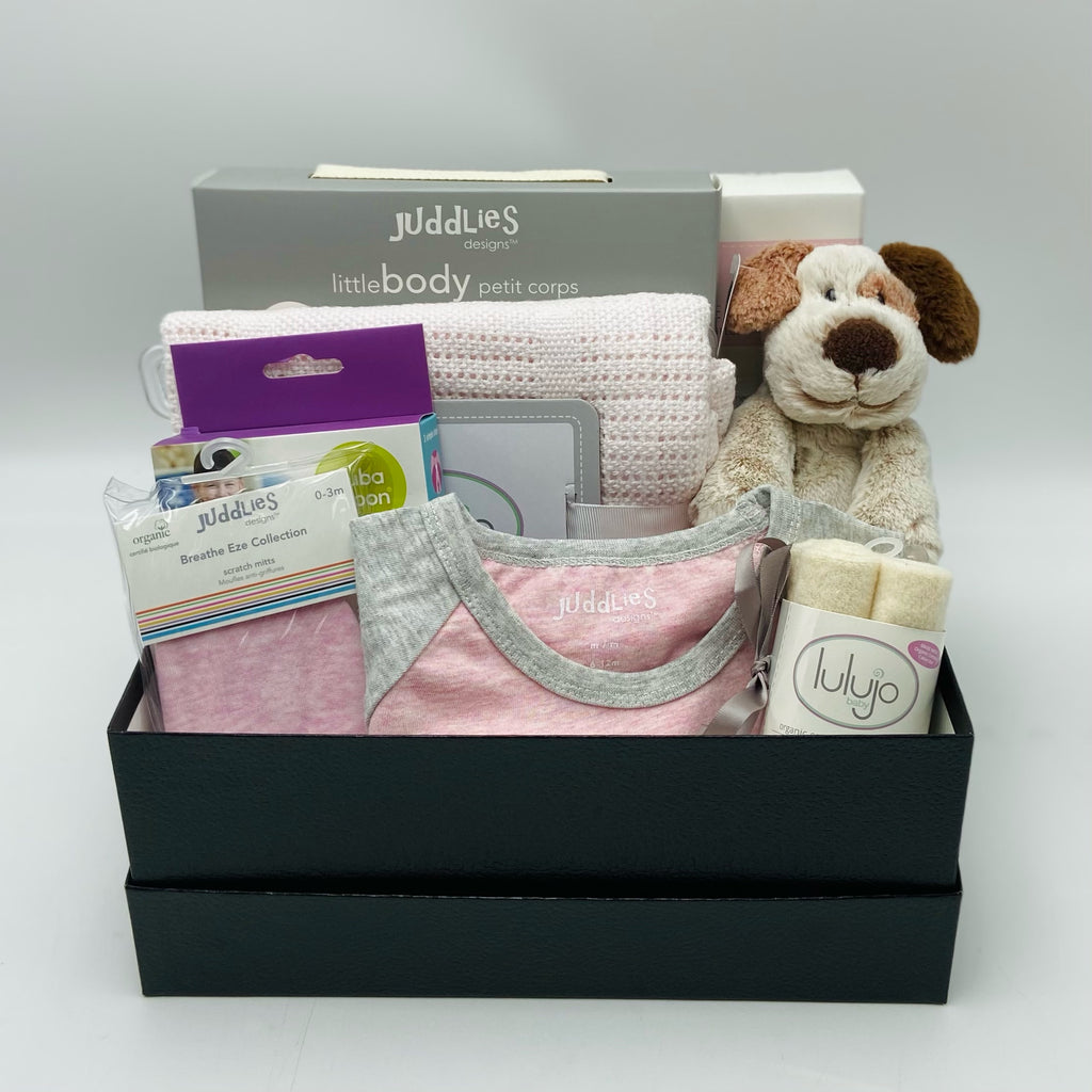 Oh Baby Girl Gift Basket - Not Just Baskets