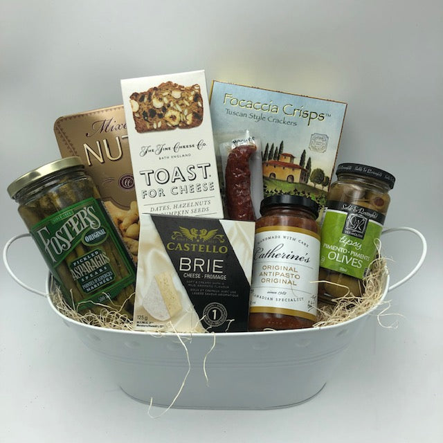 Not too sweet gift basket - Not Just Baskets