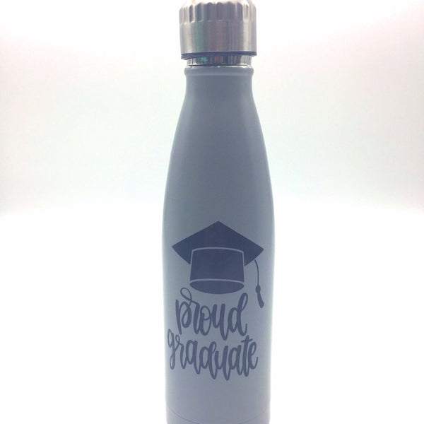 Proud Graduate Water Bottle - Not Just Baskets