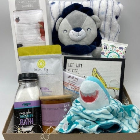 He'll Move Mountains Gift Basket - Not Just Baskets