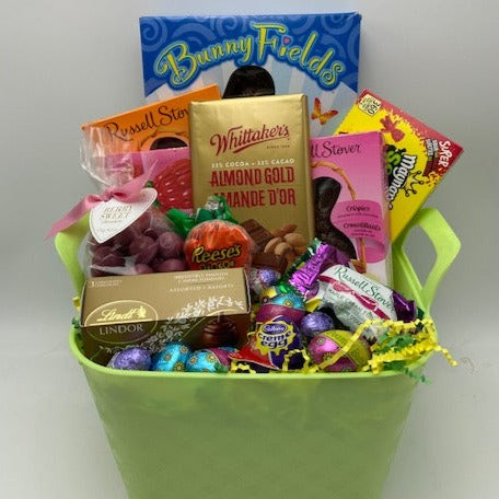 Easter Chocolate and Candy Basket - Not Just Baskets