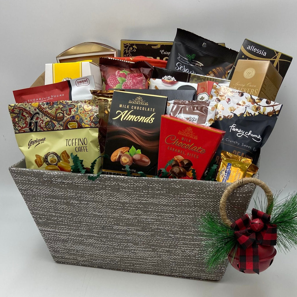Holiday Wishes Gift Basket - Not Just Baskets