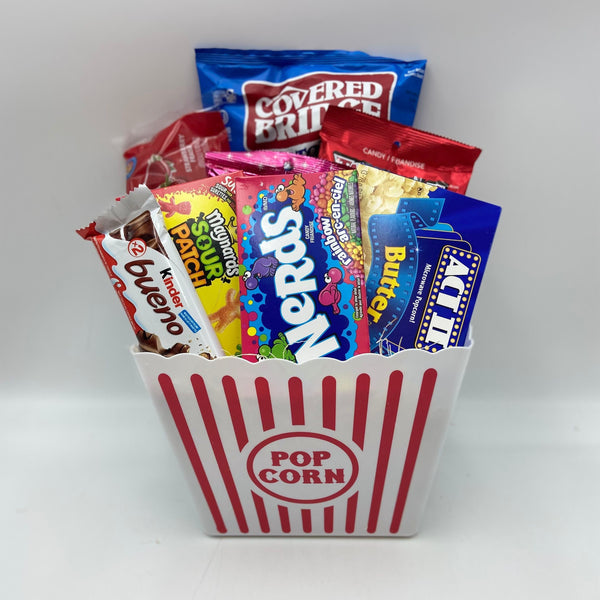 Movie Night Gift Basket - Not Just Baskets