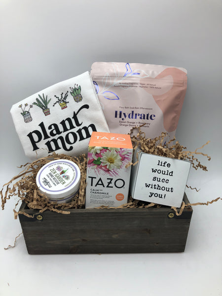 Plant Mom Gift Basket - Not Just Baskets